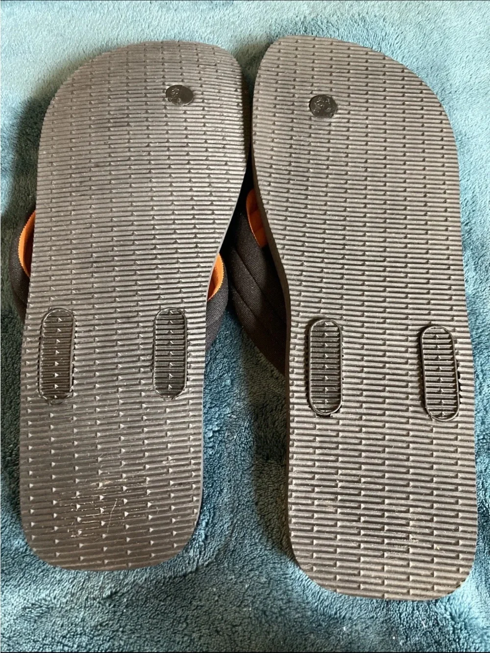 Havaianas Navy & Orange Men's Flip Flops